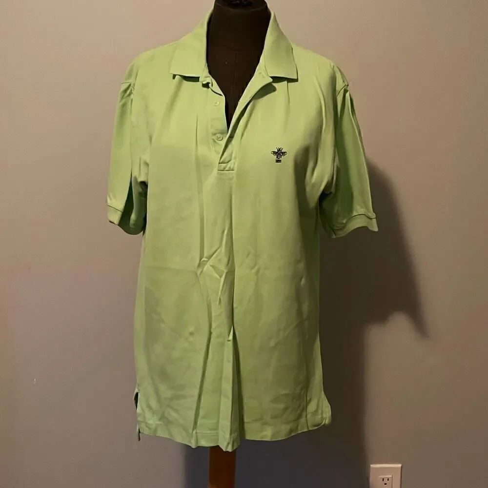 Polo Golf Ralph Lauren Men's Green Cotton Short Sleeve Polo Shirt